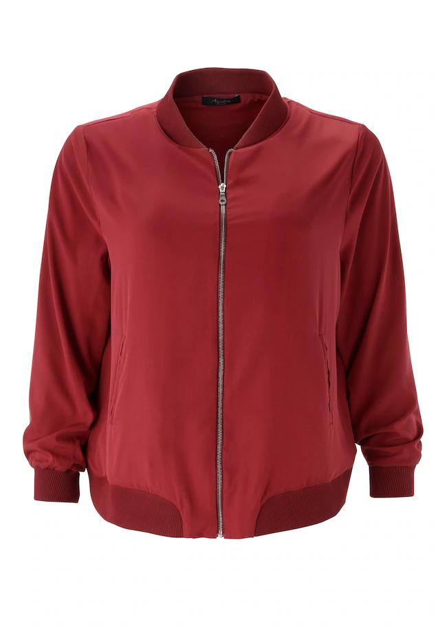 Aniston PLUS Blouson In Crepe-Qualität