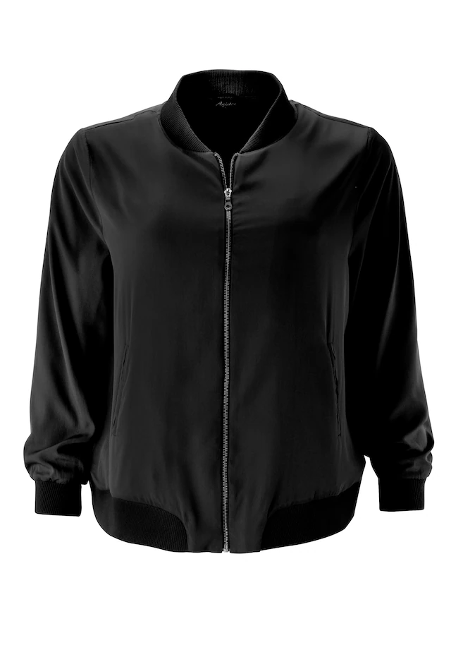 Aniston PLUS Blouson In Crepe-Qualität
