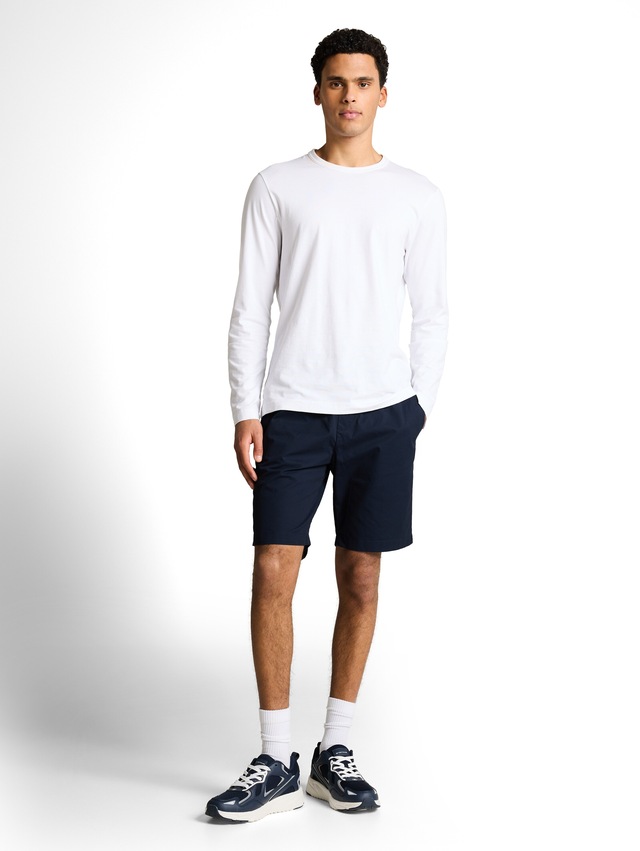 TOM TAILOR Denim Shorts mit elastischem Bund