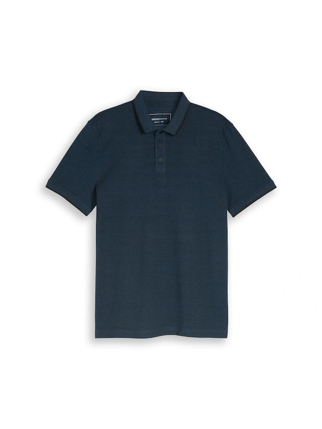 TOM TAILOR Denim Poloshirt mit Polo Kragen