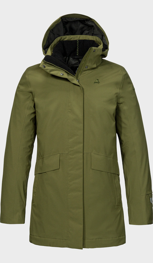 Schöffel Doppeljacke »3in1 Parka Style Borkol WMS« mit Kapuze