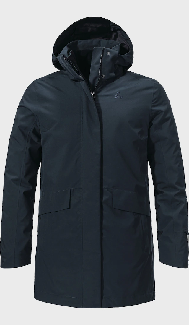 Schöffel Doppeljacke »3in1 Parka Style Borkol WMS« mit Kapuze