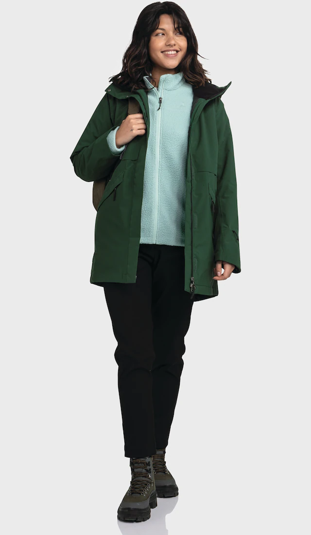 Schöffel Parka »Ins Parka Style Malkay WMS« mit Kapuze