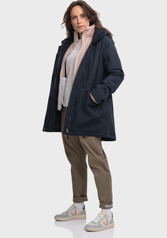 Schöffel Parka »Ins Parka Style Malkay WMS« mit Kapuze