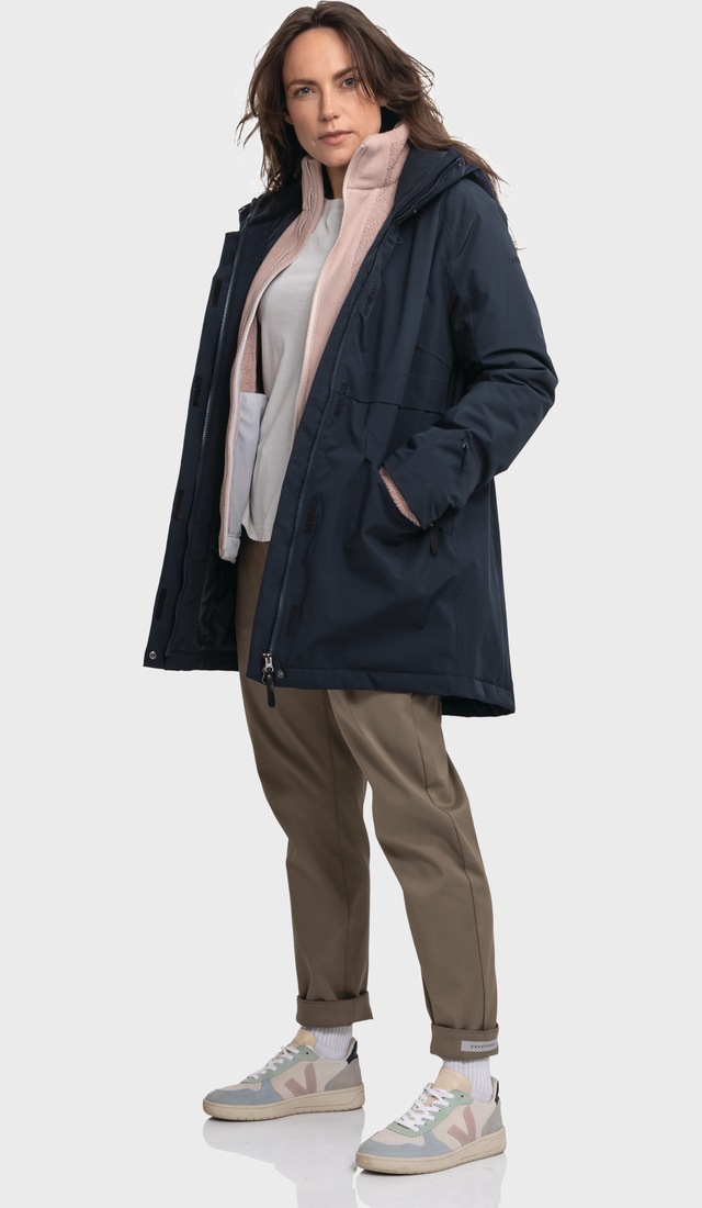 Schöffel Parka »Ins Parka Style Malkay WMS« mit Kapuze
