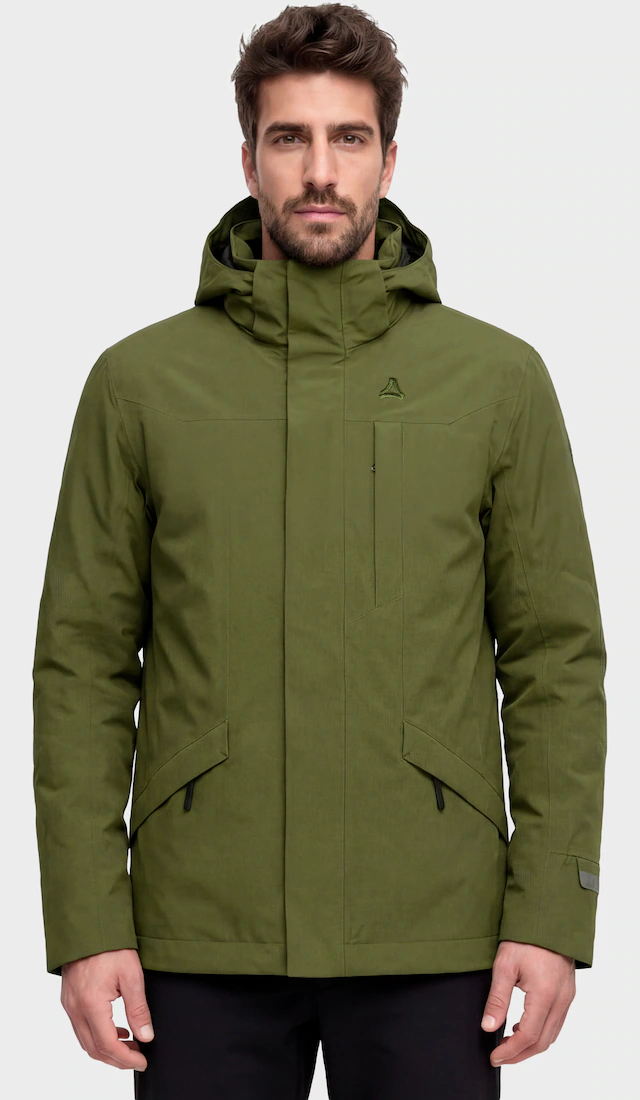Schöffel Doppeljacke »3in1 Parka Style Borkol MNS« mit Kapuze