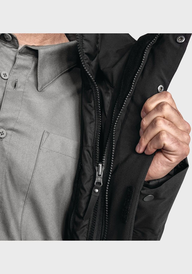 Schöffel Doppeljacke »3in1 Parka Style Borkol MNS« mit Kapuze