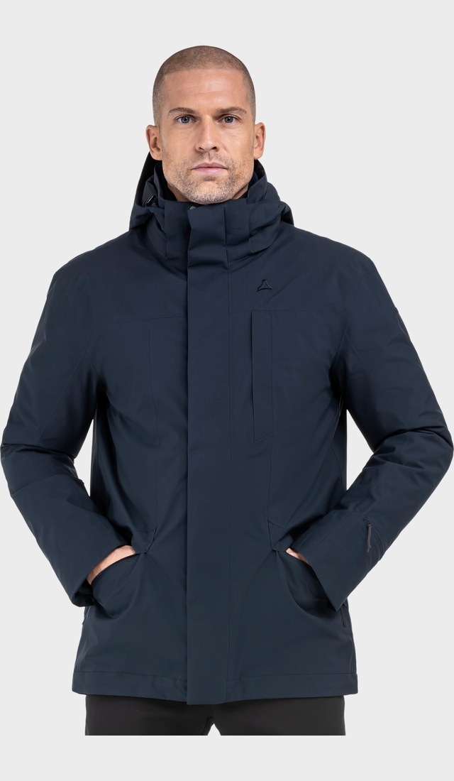 Schöffel Doppeljacke »3in1 Parka Style Borkol MNS« mit Kapuze