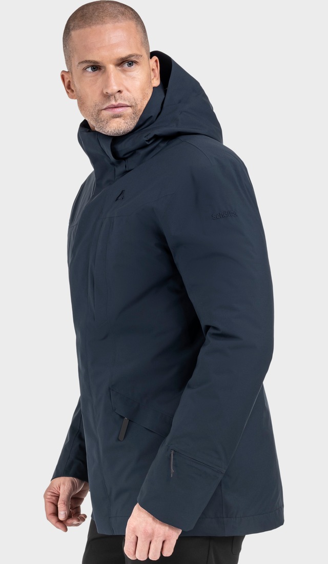 Schöffel Doppeljacke »3in1 Parka Style Borkol MNS« mit Kapuze