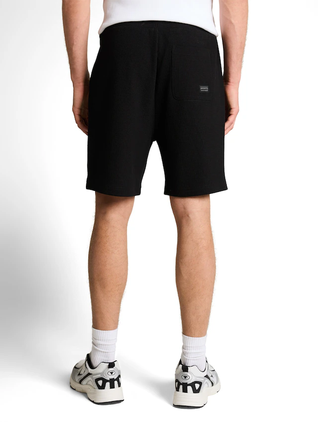 TOM TAILOR Denim Relaxshorts in Struktur-Optik