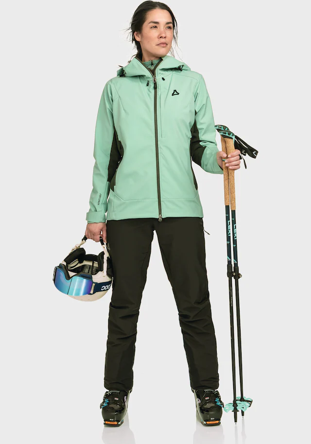 Schöffel Outdoorjacke »Softshell Jk Style Milagle WMS« mit Kapuze