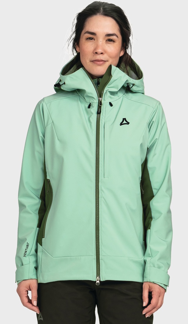 Schöffel Outdoorjacke »Softshell Jk Style Milagle WMS« mit Kapuze