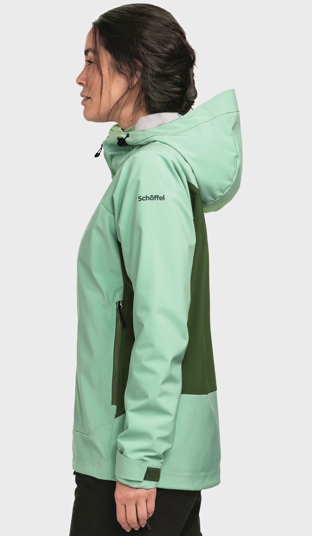 Schöffel Outdoorjacke »Softshell Jk Style Milagle WMS« mit Kapuze