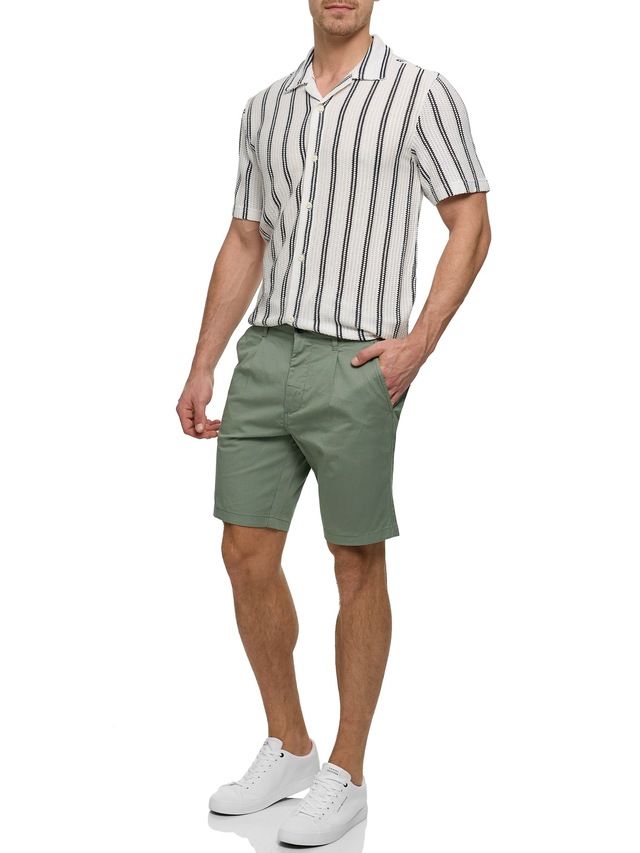 Indicode Chinoshorts »INSpring Pleat Shorts«