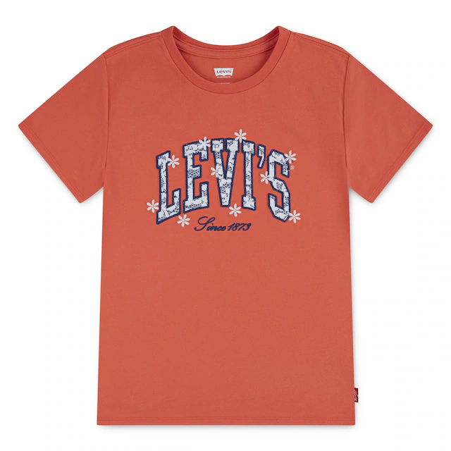 Levi's® Kids T-Shirt »LVG LEVIS CHAMBRAY APPLIQUE TO« for Girls, mit Logo-Stickerei