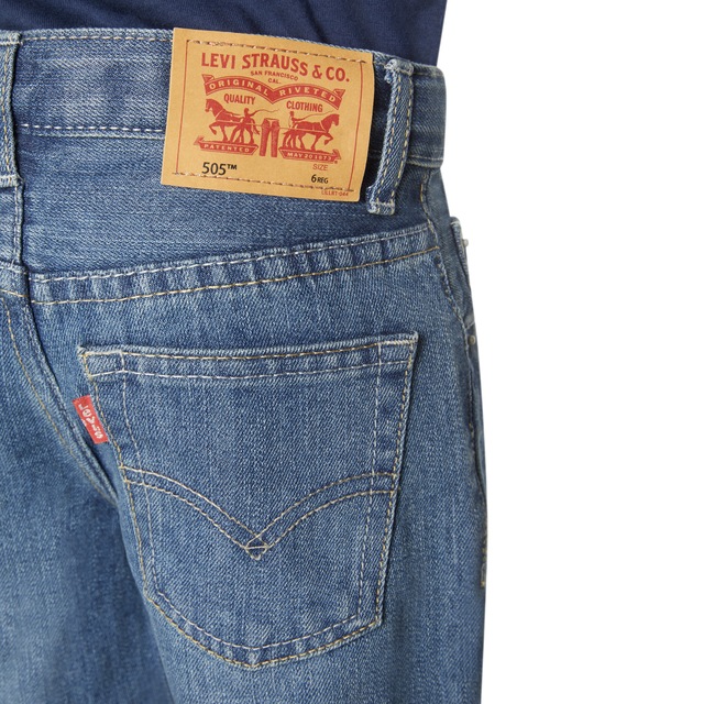 Levi's® Kids Regular-fit-Jeans »LVB 505 REGULAR FIT JEAN« im Five-Pocket Style