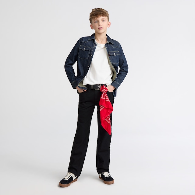 Levi's® Kids Regular-fit-Jeans »LVB 505 REGULAR FIT JEAN« im Five-Pocket Style