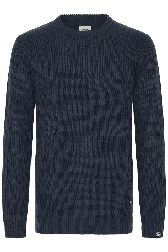 !Solid Strickfleece-Pullover »Strickpullover SDAron«