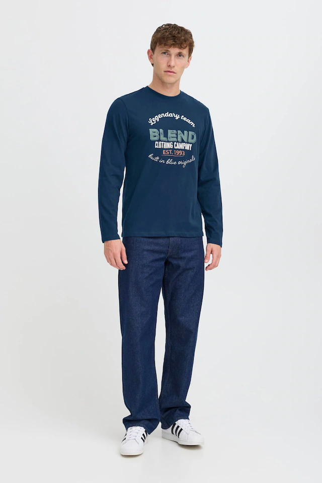 Blend Langarmshirt »Langarmshirt BHBenap 2 Pack«