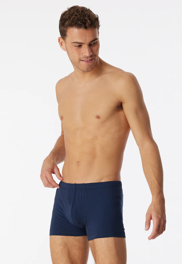 Schiesser Boxershorts »Cotton Casual« ohne Eingriff, gepunktet