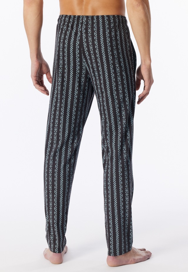 Schiesser Pyjamahose »Mix + Relax« gestreift, seitliche Taschen, Bindekordel