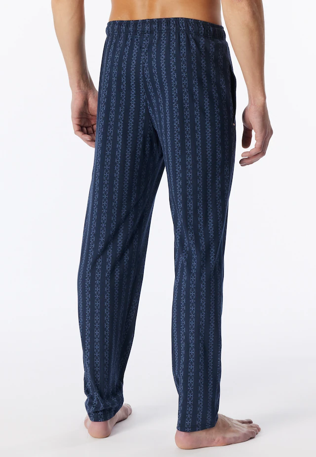 Schiesser Pyjamahose »Mix + Relax« gestreift, seitliche Taschen, Bindekordel
