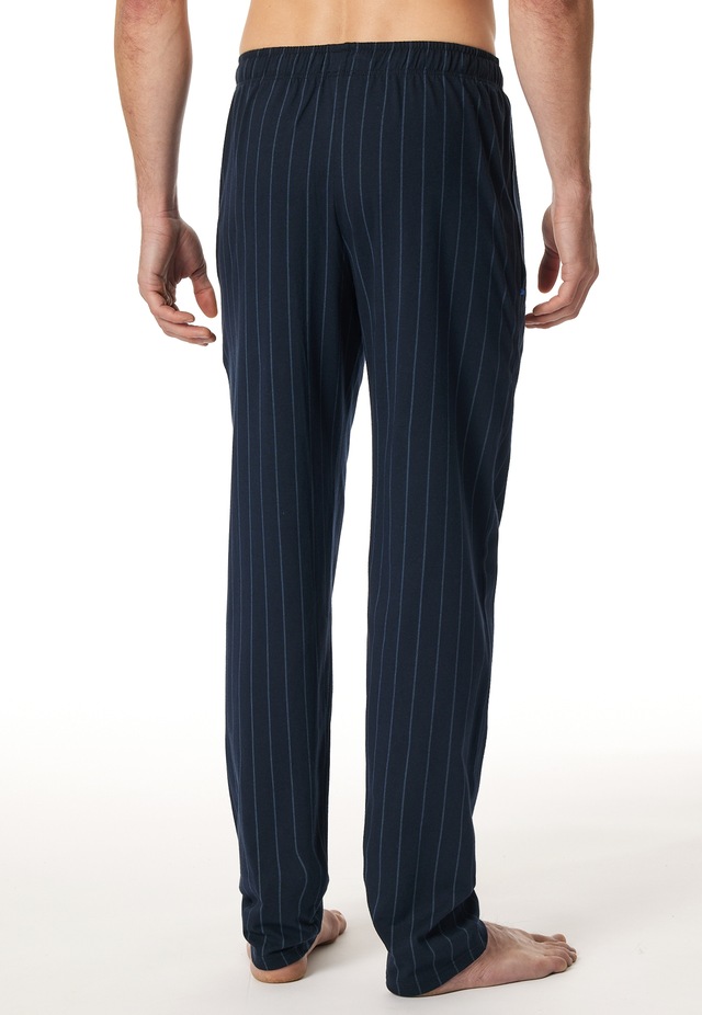 Schiesser Pyjamahose »Mix + Relax« gestreift, seitliche Taschen, Bindekordel