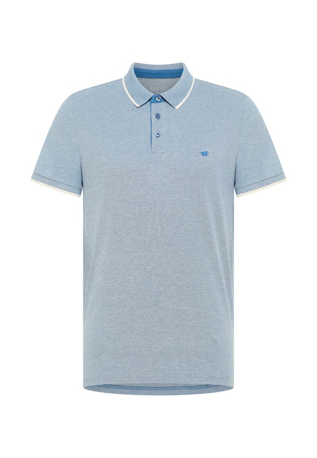MUSTANG Poloshirt »MUPalco« Piqué Qualität