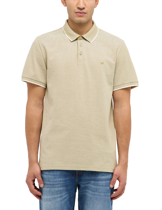 MUSTANG Poloshirt »MUPalco« Piqué Qualität