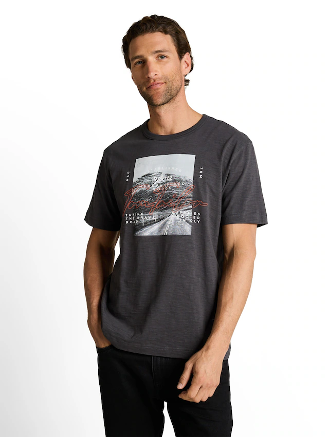 TOM TAILOR T-Shirt mit Foto Print