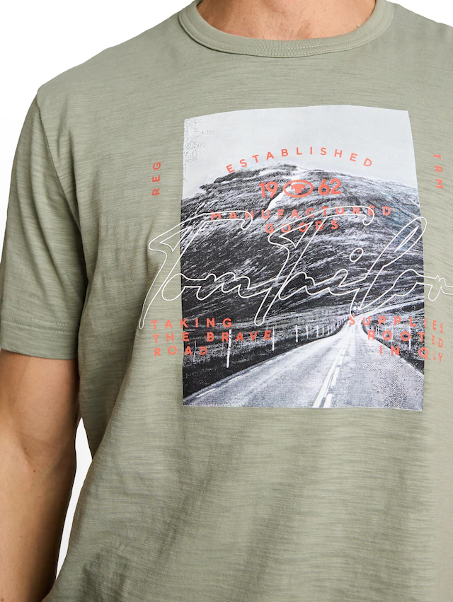 TOM TAILOR T-Shirt mit Foto Print