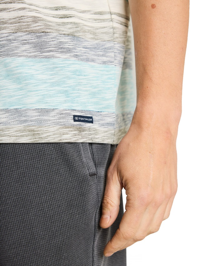 TOM TAILOR Kurzarmshirt im Streifen-Design