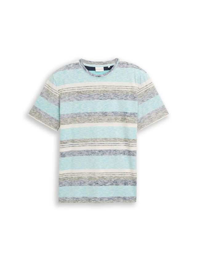 TOM TAILOR Kurzarmshirt im Streifen-Design