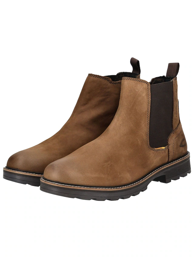 camel active Schnürstiefelette »camel active Stiefelette Leder/Textil«