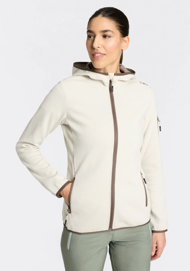 CMP Strickfleecejacke aus Polyester und Baumwolle, erhältlich in den Größen 34 bis 50