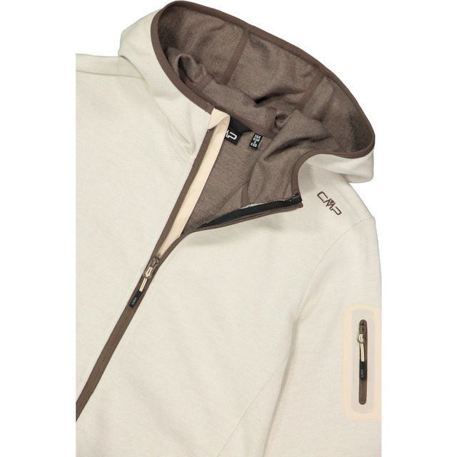 CMP Strickfleecejacke aus Polyester und Baumwolle, erhältlich in den Größen 34 bis 50
