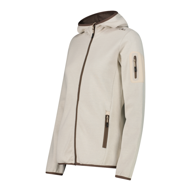 CMP Strickfleecejacke aus Polyester und Baumwolle, erhältlich in den Größen 34 bis 50