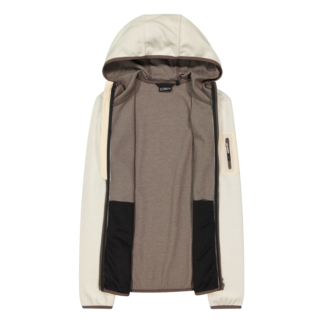 CMP Strickfleecejacke aus Polyester und Baumwolle, erhältlich in den Größen 34 bis 50