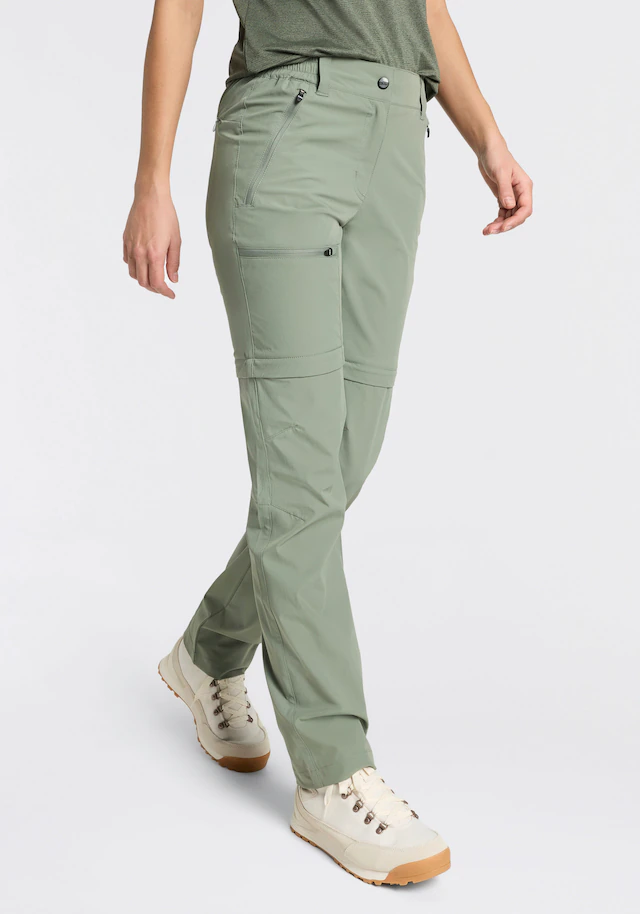 CMP Zip-off-Hose »WOMAN ZIP OFF PANT« mit abnehmbaren Hosenbeinen, aus Polyamid und Elasthan
