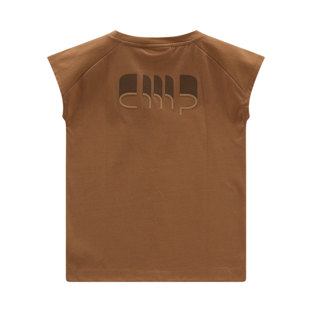 CMP Kurzarmshirt Kurzarm, aus Baumwolle und Polyester