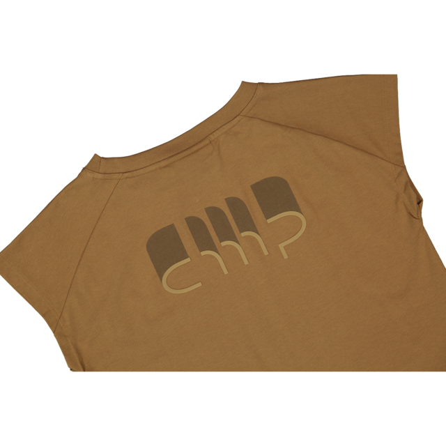 CMP Kurzarmshirt Kurzarm, aus Baumwolle und Polyester