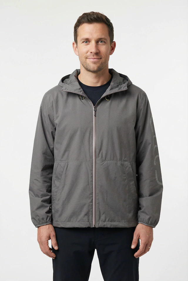 CMP Regenjacke mit reflektierendem Gewebe, aus Polyamid