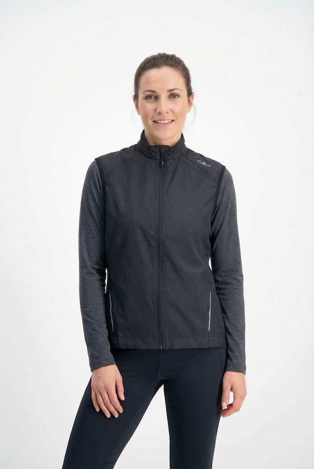 CMP Funktionsweste mit Windschutzfunktion, für den Radsport, aus Polyester