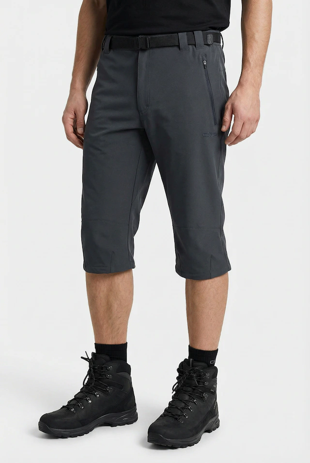 CMP Shorts ergonomische Caprihose, mit 4-Wege-Stretch, schnelltrocknend