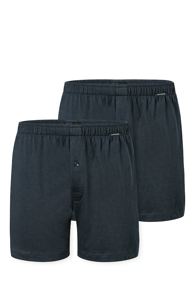 Schiesser Boxershorts »Boxershorts Multipacks« lockere Passform, mit Eingriff, Gummizug