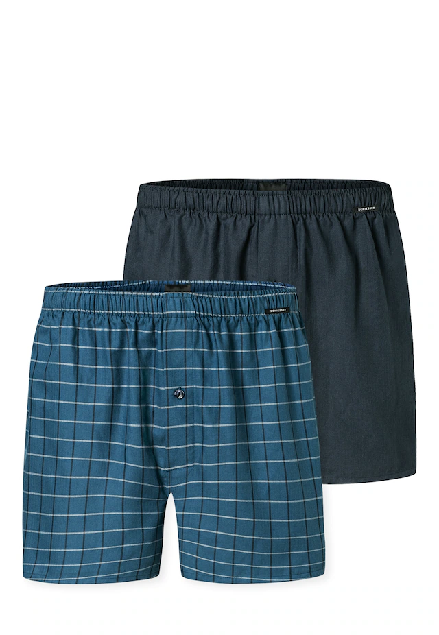 Schiesser »Boxershorts Multipacks« mit Eingriff, Gummizug