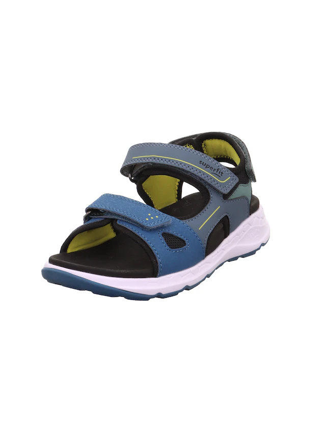 Superfit Sandale »CRISS CROSS WMS: mittel« Klettschuh, mit Fußbett, Größenschablone zum Download