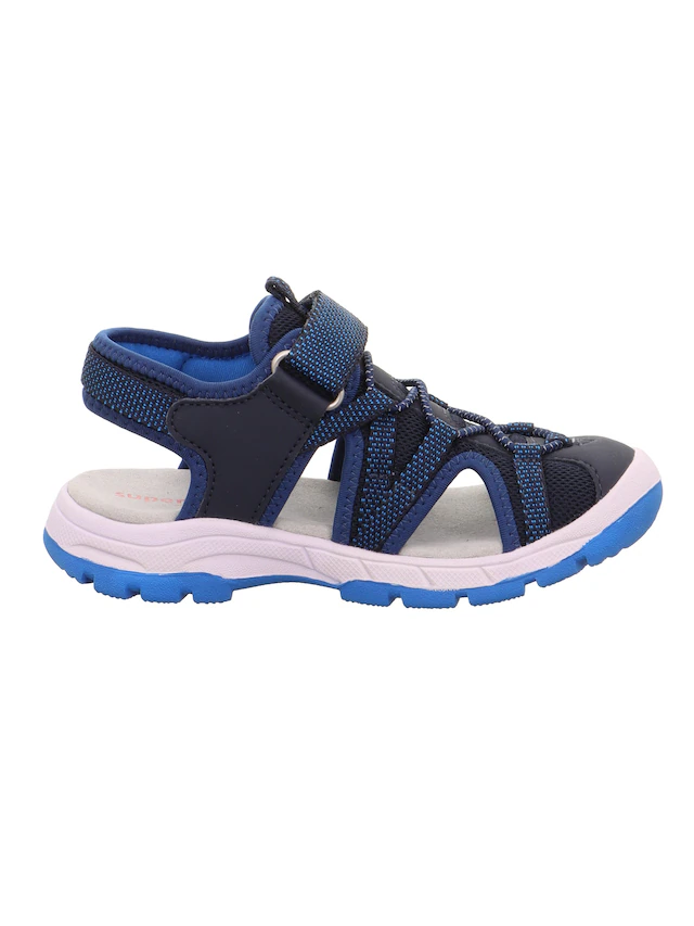 Superfit Klettschuh »TORONDO LIGHT WMS: mittel« Sandale, mit Klettverschluss, Größenschablone zum Download