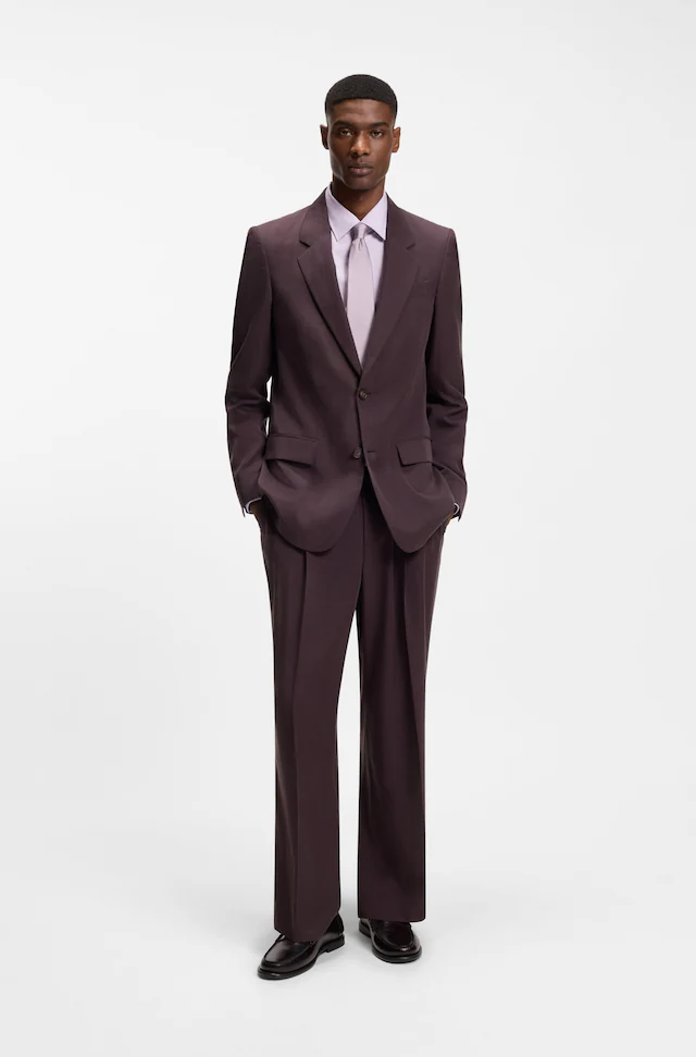BOSS Businesshemd »Hank« Kentkragen, Slim-Fit, bügelleichte Qualität