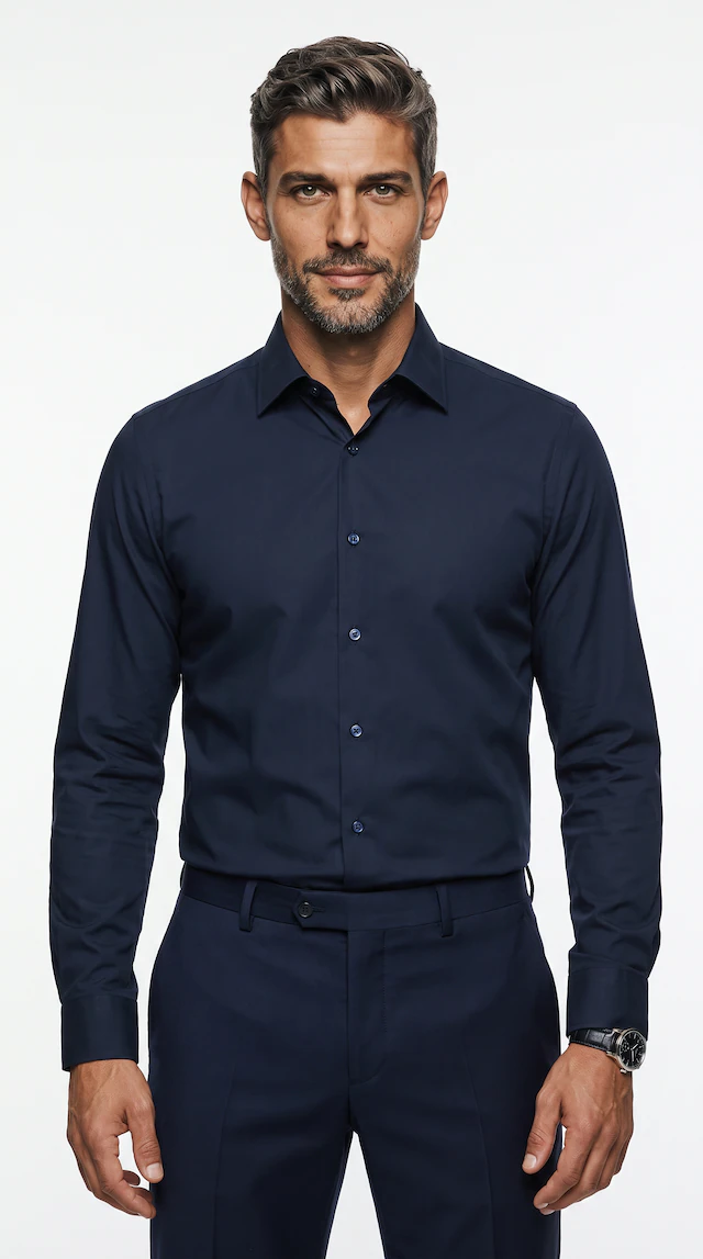 BOSS Businesshemd »Hank« Kentkragen, Slim-Fit, bügelleichte Qualität